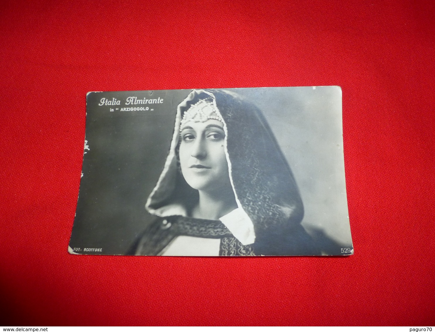 Cartolina Italia Almirante Attrice Taranto - Donne Celebri