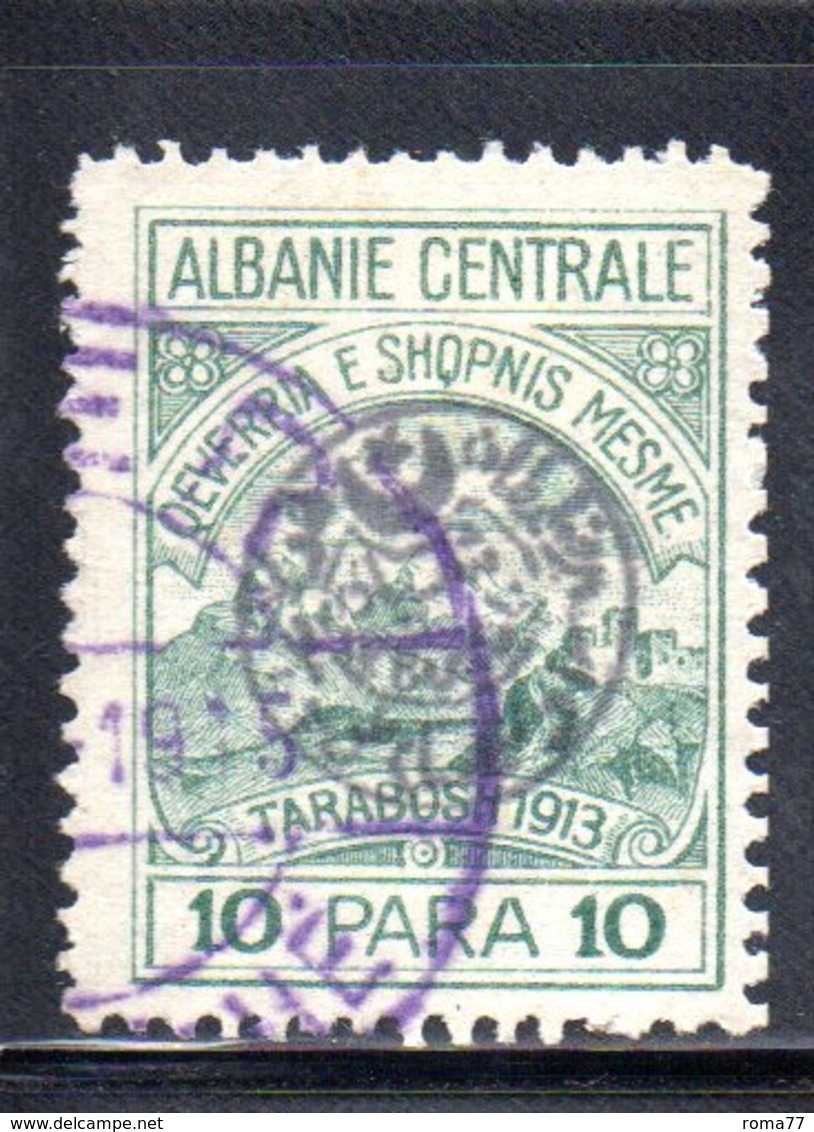XP4051 - ALBANIA  CENTRALE , 10 Para Usato - Albania
