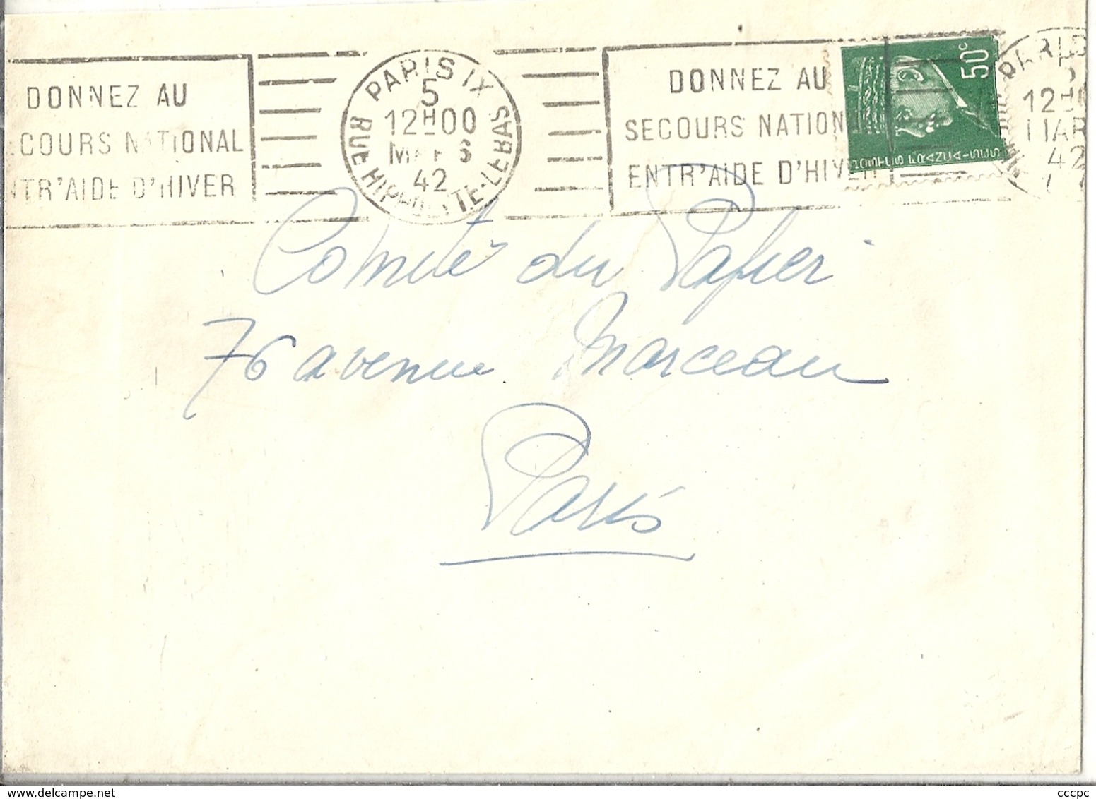 France Lettre Affranchie - Covers & Documents