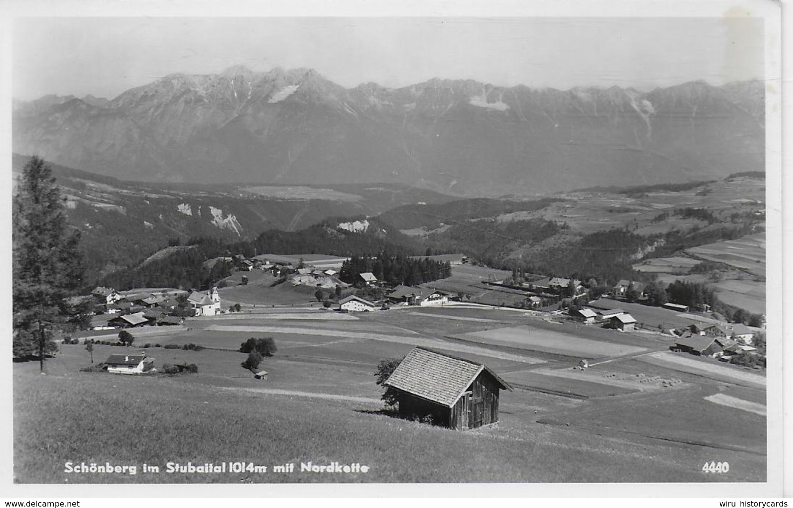 AK 0120  Schönberg Im Stubaital - Verlag Chizzali Ca. Um 1930 - Neustift Im Stubaital