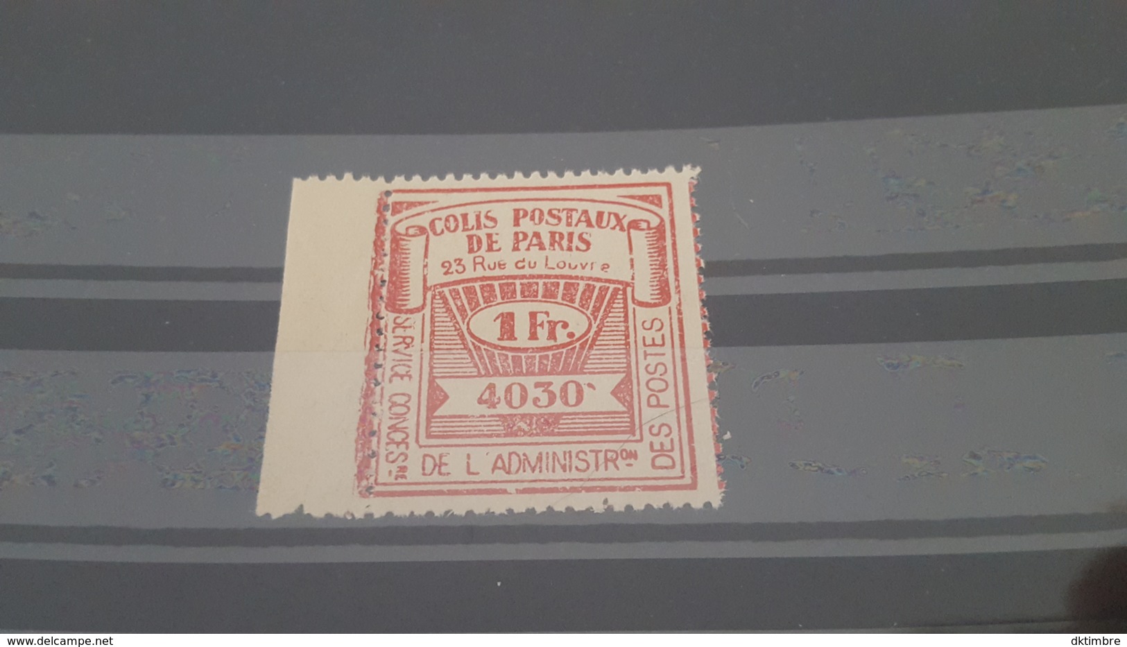 LOT 434707 TIMBRE DE FRANCE NEUF** LUXE POSTAUX PARIS POUR PARIS - Nuovi