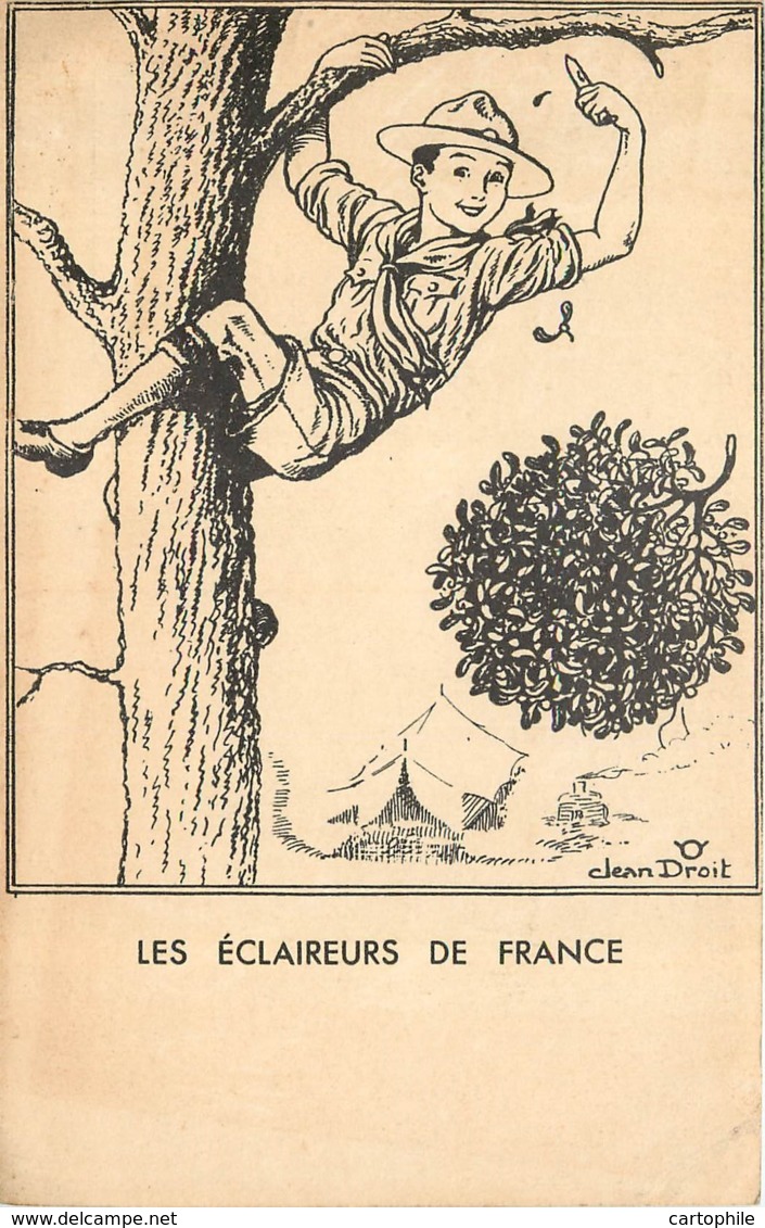 Scoutisme - Les Eclaireurs De France En 1932 - Illustration Jean Droit - Scoutismo