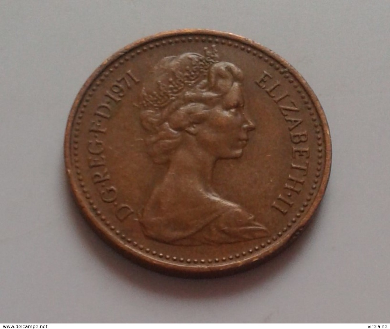 Grande-Bretagne, Elizabeth II, New Penny, 1971, SUP (B04- 01) - 1 Penny & 1 New Penny