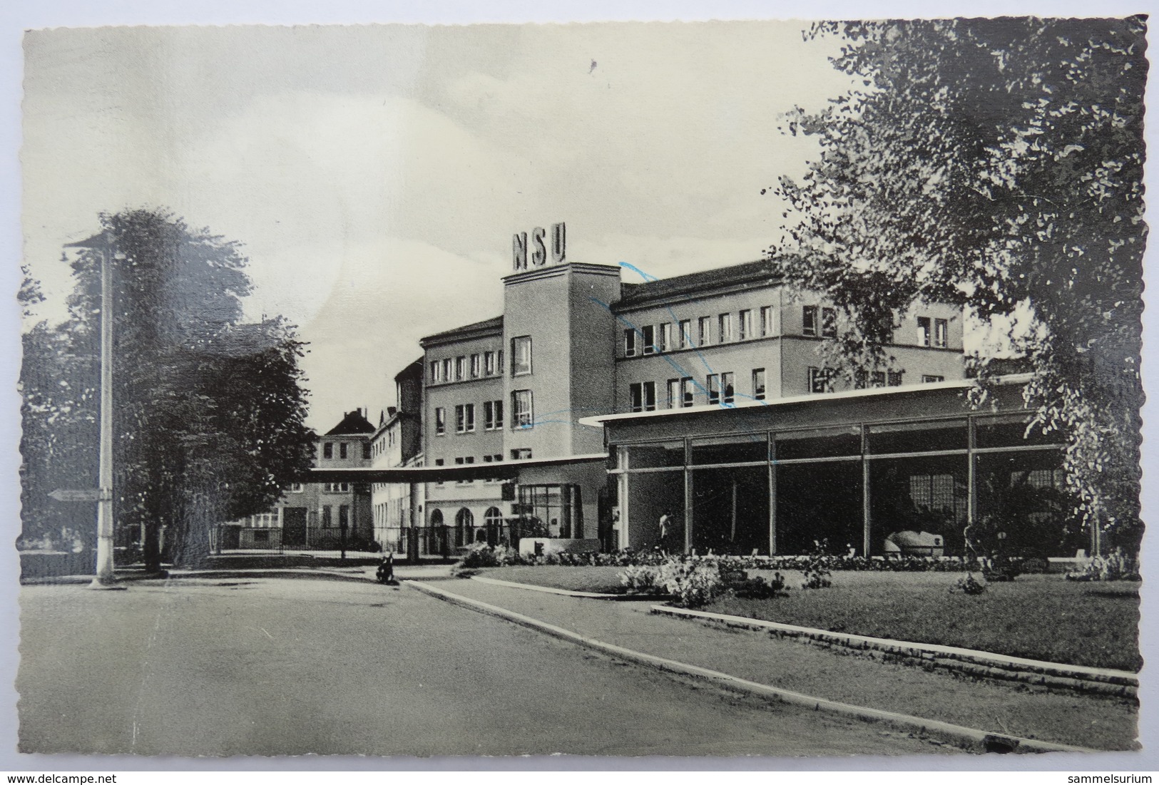 (10/7/90) Postkarte/AK "Neckarsulm" Eingang Zu Den NSU-Werken - Neckarsulm