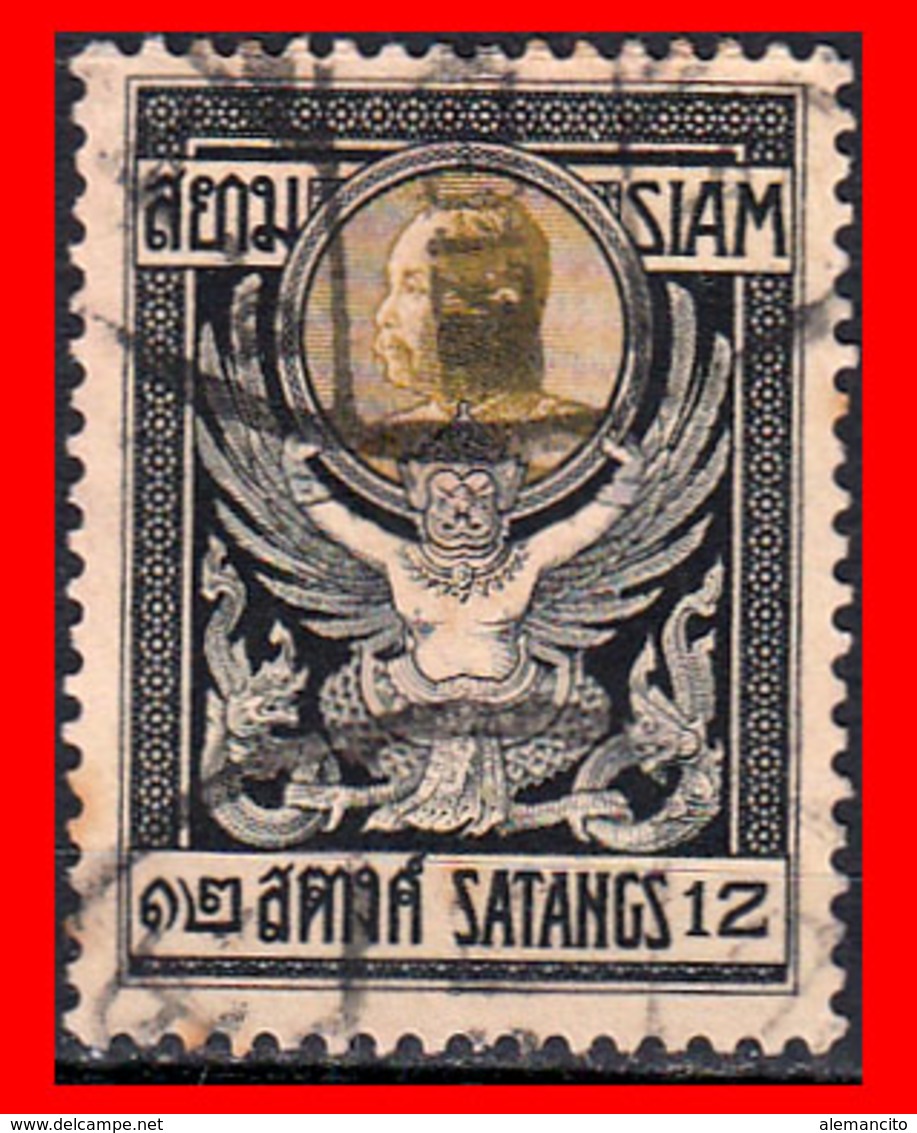 TAILANDIA SIAM AÑO 1910 KING CHULALONGKORN - Tailandia