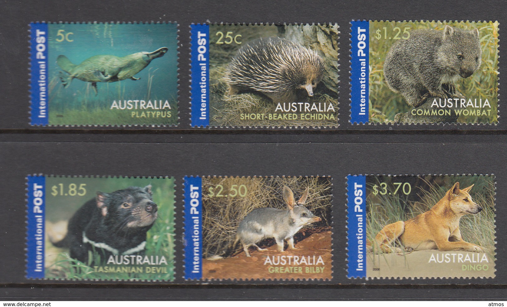 Australia MNH Michel Nr 2531/36 From 2006 / Catw 19.00 EUR - Ongebruikt