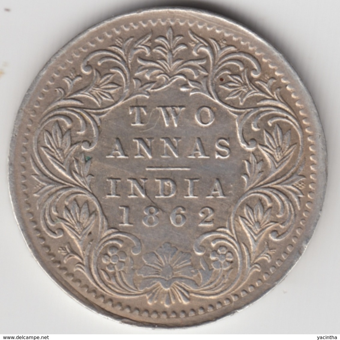 @Y@    Brits India   2  Annas   1862  (2314) - Inde