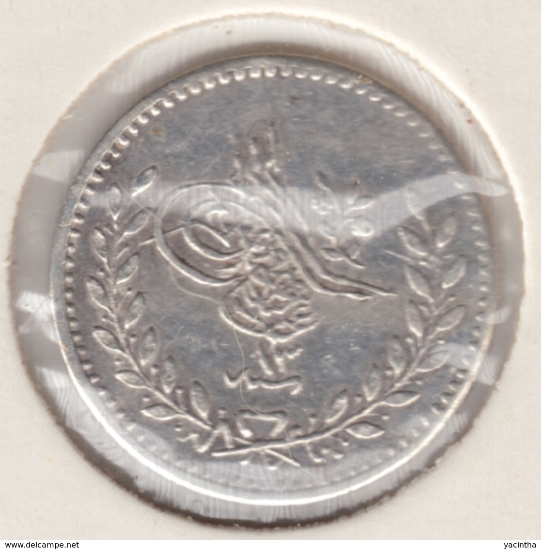 @Y@  Turkije    20  Para  1255  /  13         (4545)  Zilver  / Ag - Turkey