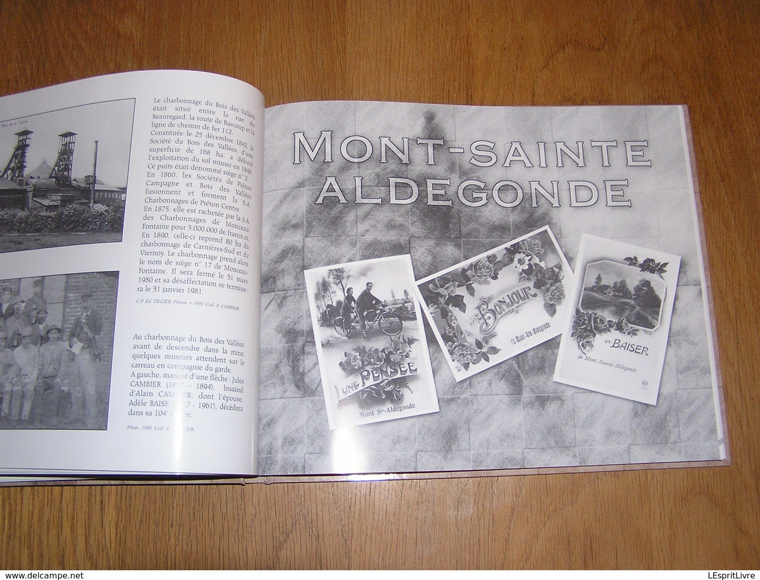 MORLANWELZ Régionalisme Hainaut Carnières Mont Sainte Aldegonde Mariemont Usine Mines Commerce Charbonnages Boulangerie