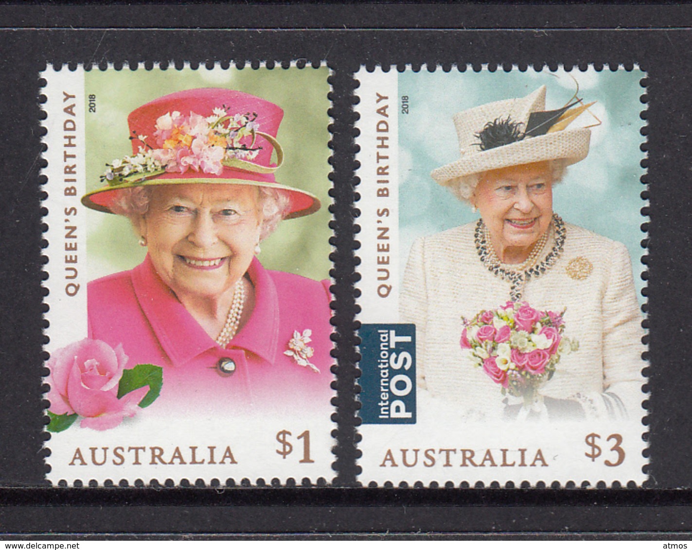 Australia MNH 2018 Queen's Birthday Set - Ungebraucht