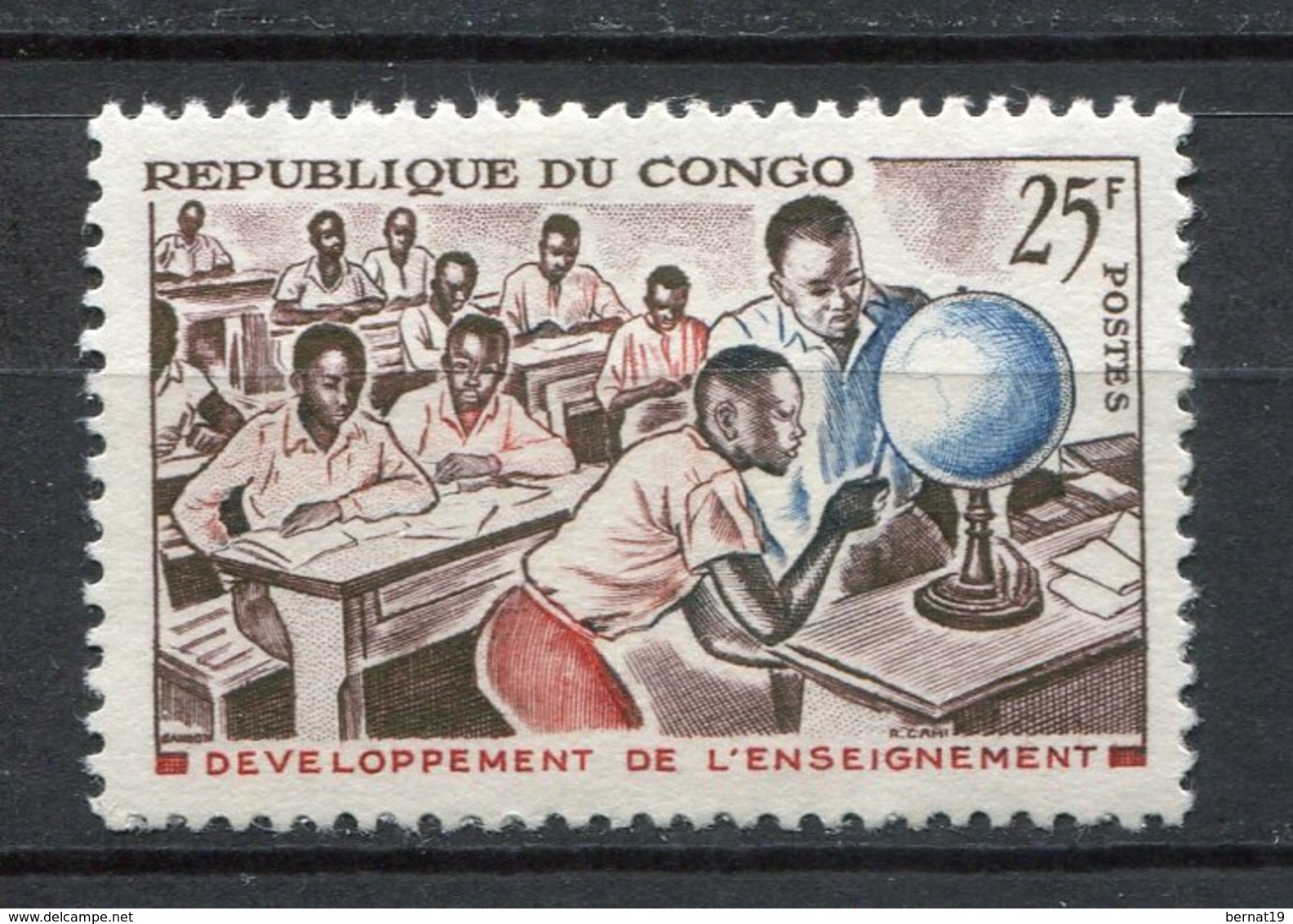 Congo 1964. Yvert 167 ** MNH. - Nuevas/fijasellos