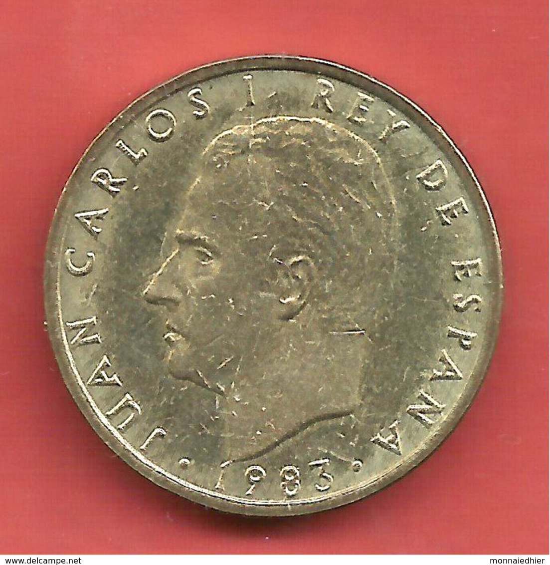 100 Pesetas , ESPAGNE , Aluminium-Bronze , 1983 , N° KM # 826 , N° Y # 139 - 100 Pesetas