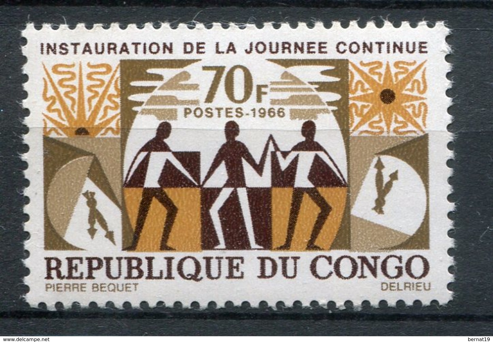 Congo 1966. Yvert 186 ** MNH. - Nuevas/fijasellos