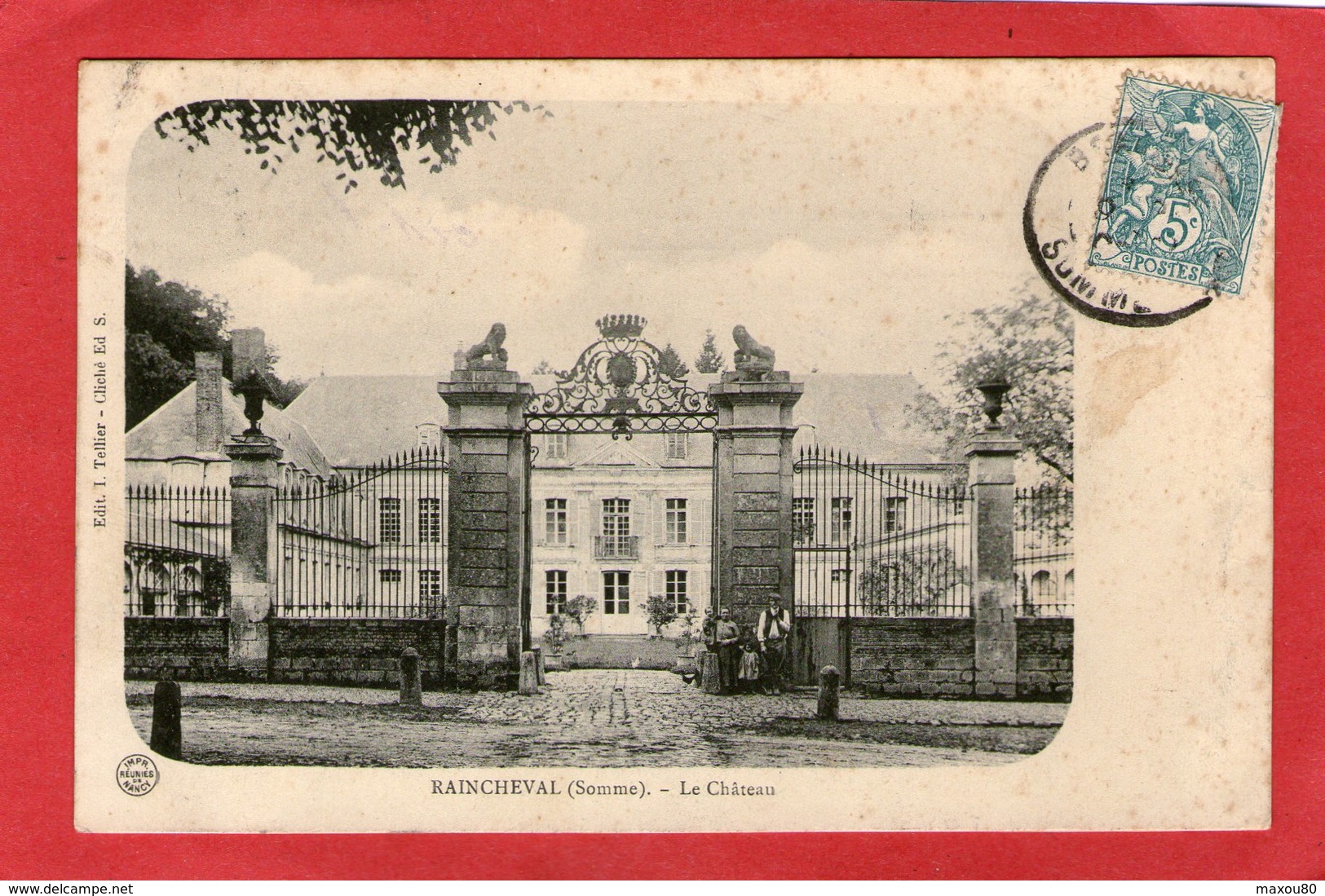 - RAINCHEVAL - Le Château - 1907 - - Autres & Non Classés