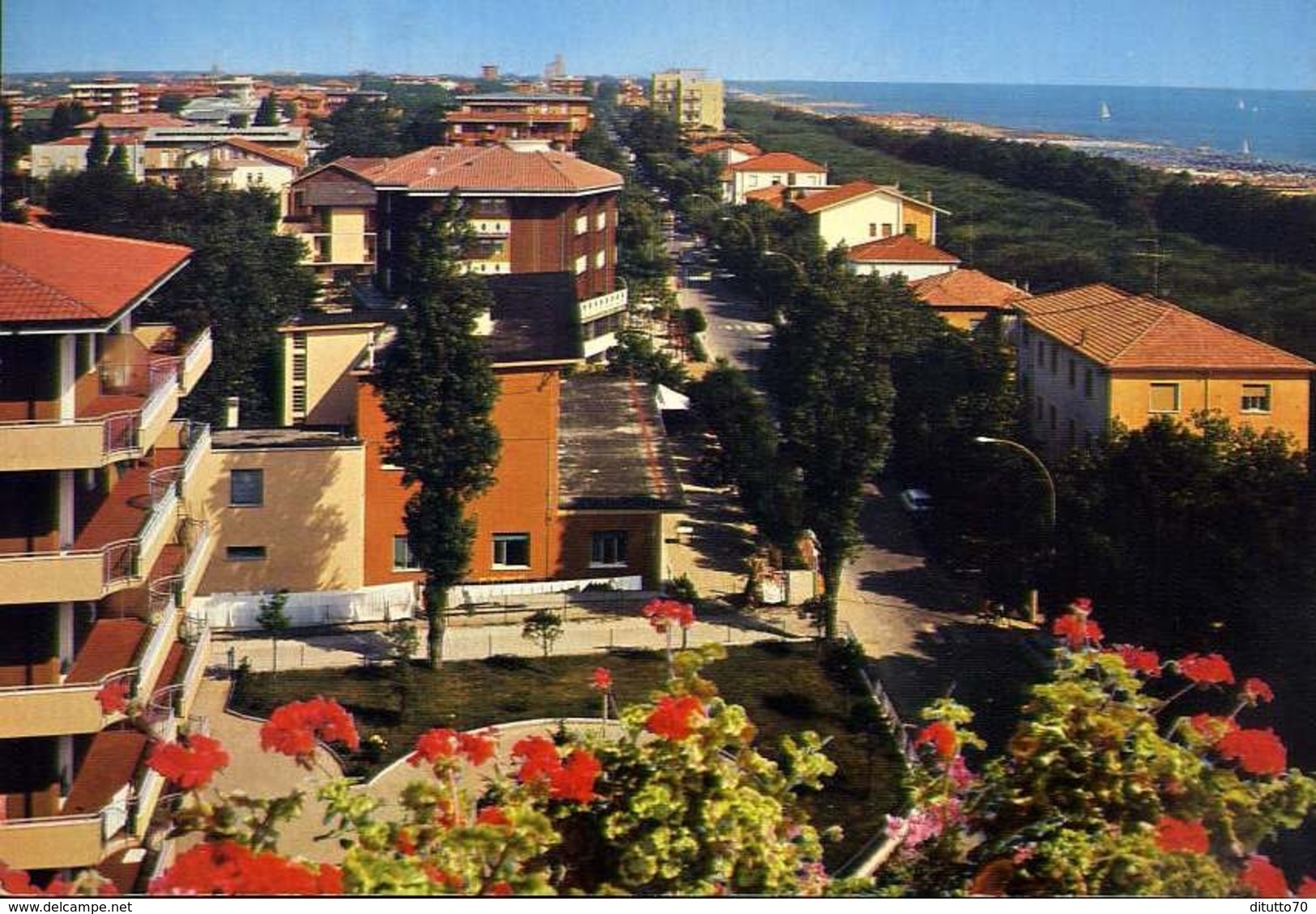 Pinarella Di Cervia - Panorama - Formato Grande Viaggiata – E 10 - Ravenna