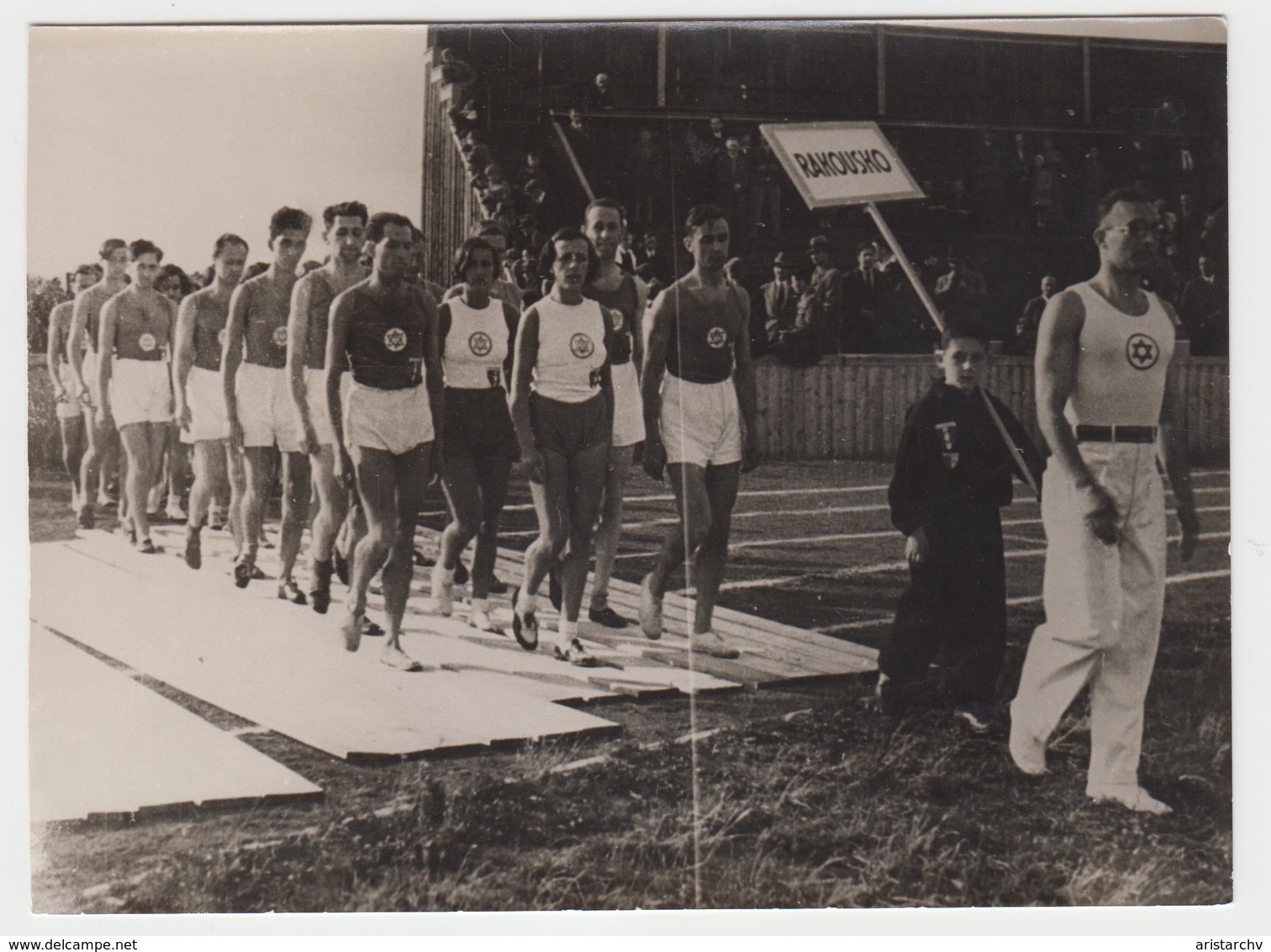 CZECHOSLOVAKIA 1933 MACCABIAH MACCABIADE SPORT GAMES PRAGUE RAKOUSKO ORIGINAL PHOTOGRAPH PICTURE - Autres & Non Classés