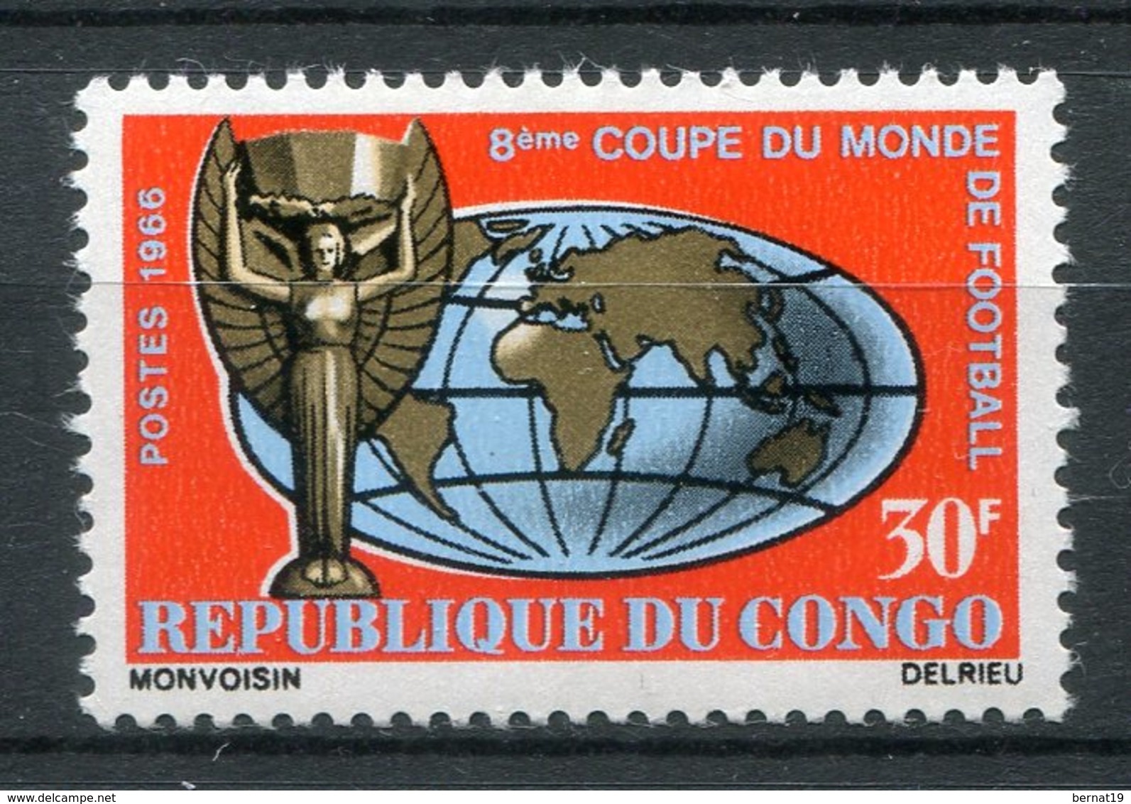 Congo Fr 1966. Yvert 189 ** MNH. - Nuovi