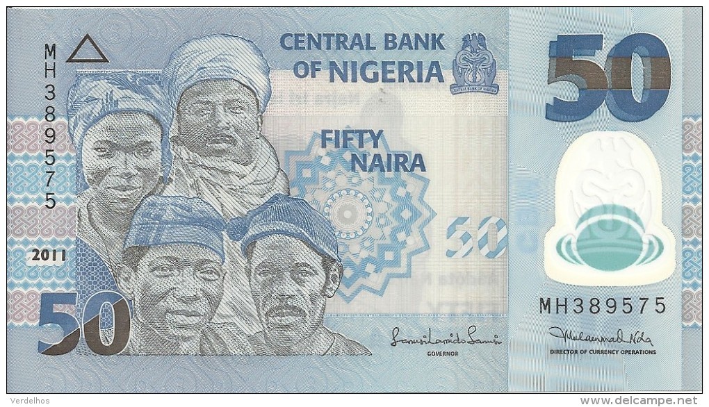 NIGERIA 50 NAIRA 2011 UNC P 40 C - Nigeria