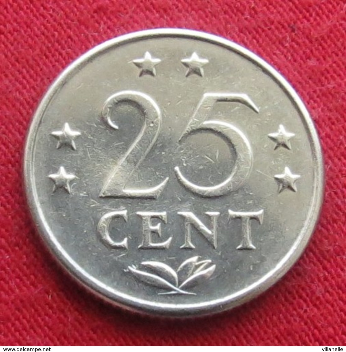 Netherlands Antilles 25 Cents 1970 KM# 11  Antillen Antilhas Antille Antillas - Nederlandse Antillen