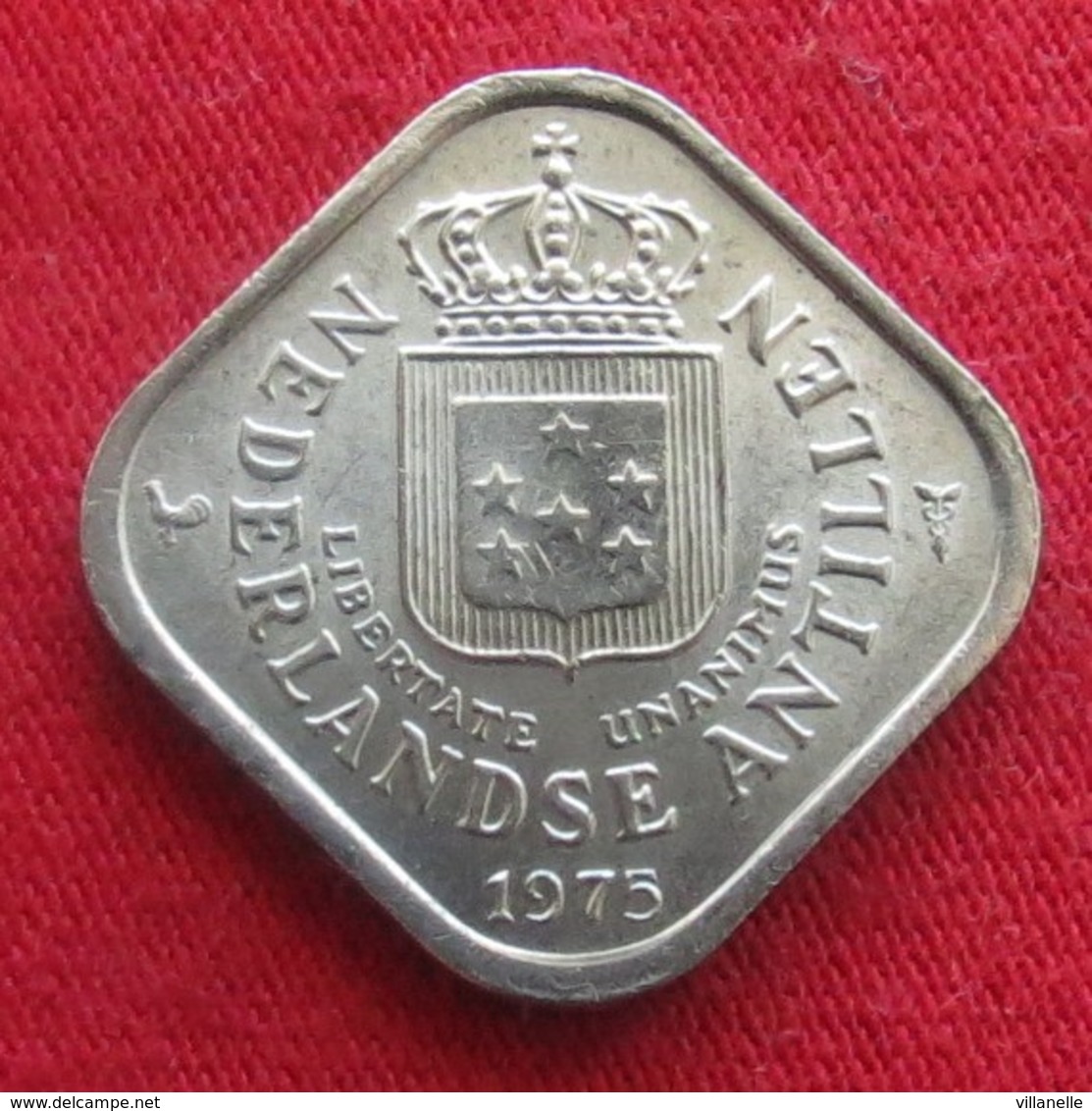 Netherlands Antilles 5 Cents 1975 KM# 13  Antillen Antilhas Antille Antillas - Nederlandse Antillen