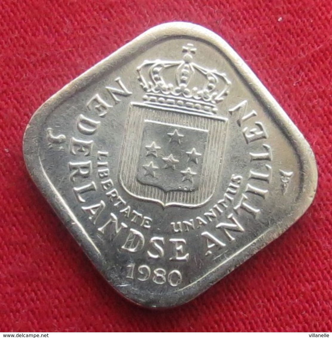 Netherlands Antilles 5 Cents 1980 KM# 13  Antillen Antilhas Antille Antillas - Nederlandse Antillen