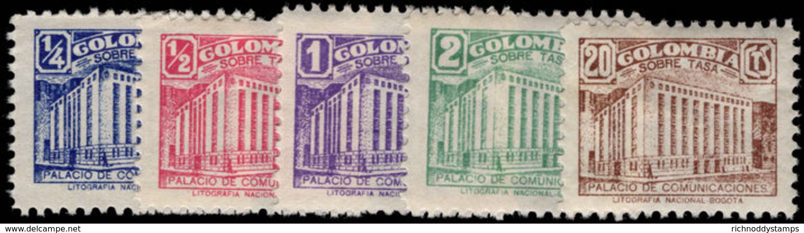 Colombia 1939 PO Rebuilding Fund Lightly Mounted Mint. - Colombia