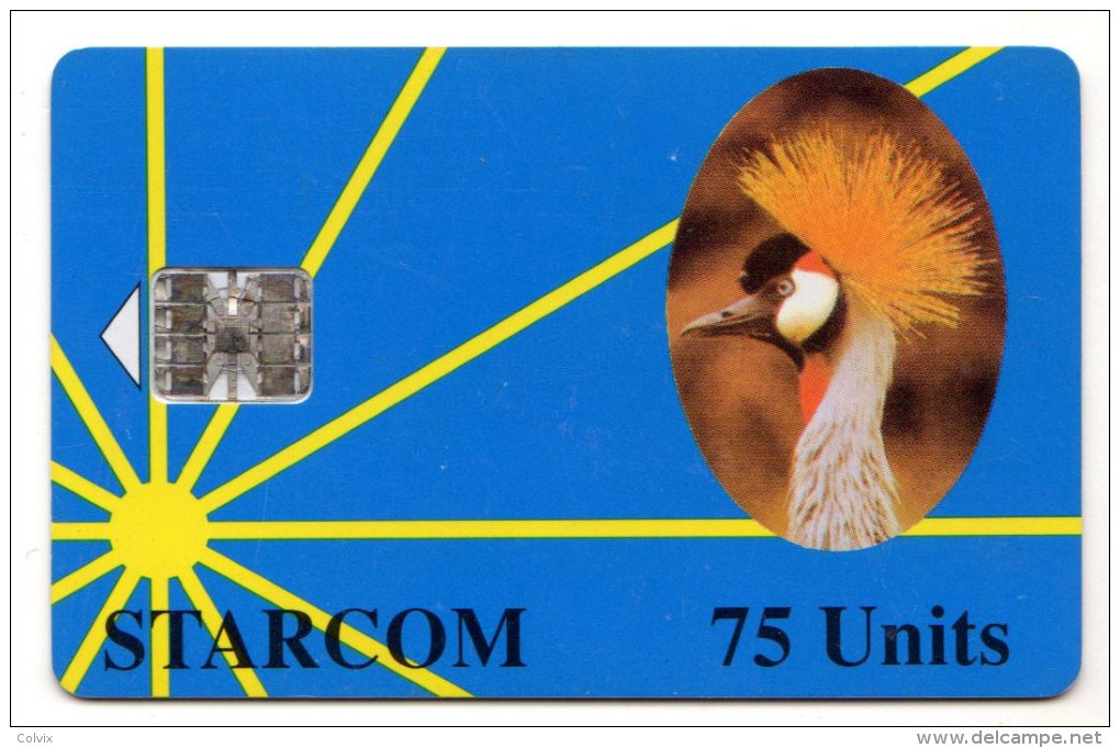 OUGANDA TELECARTE STARCOM REF MV CARDS UGA-S-07 75U - Ouganda