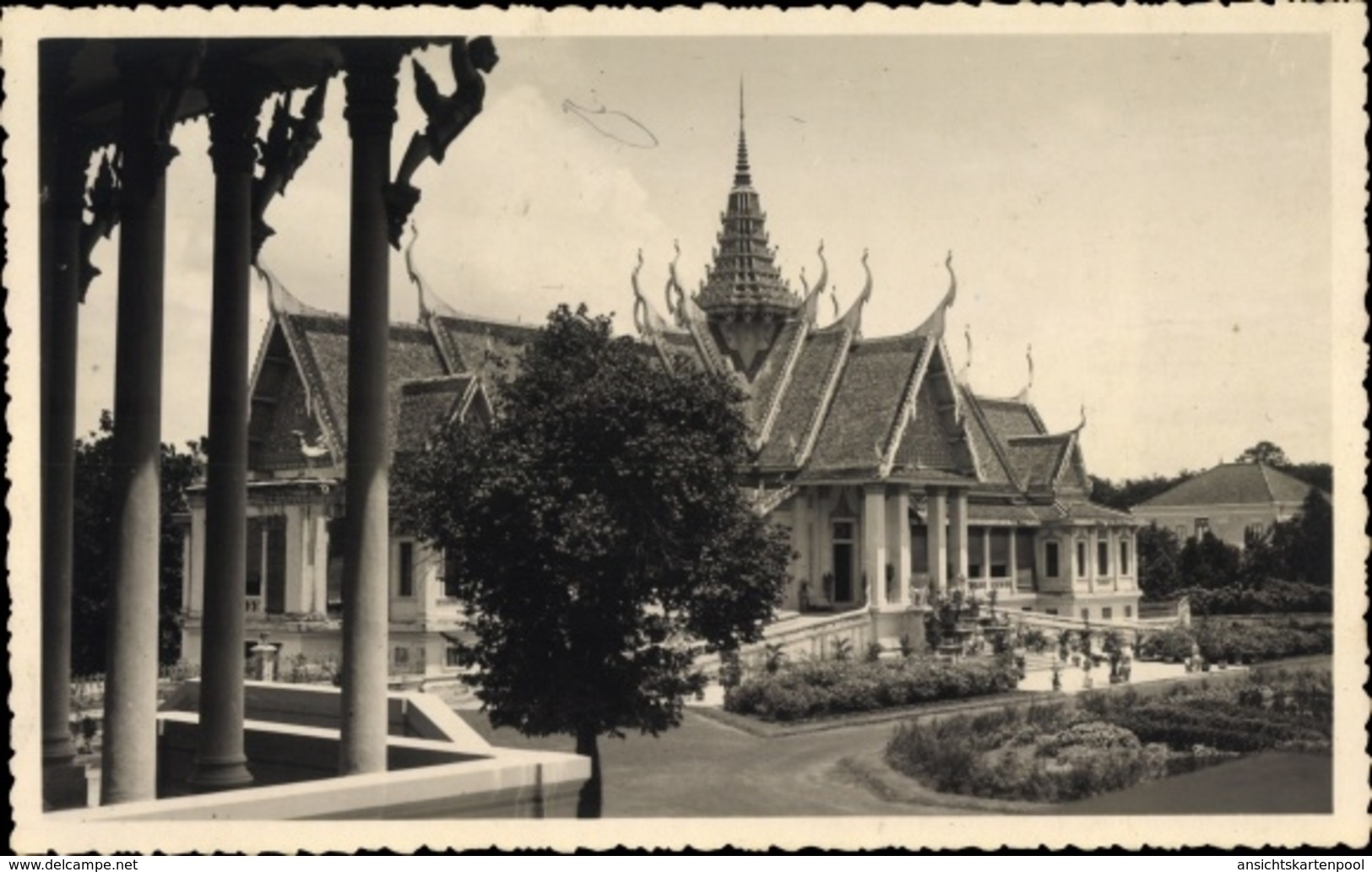 Photo Cp Kambodscha, Palais Royal - China