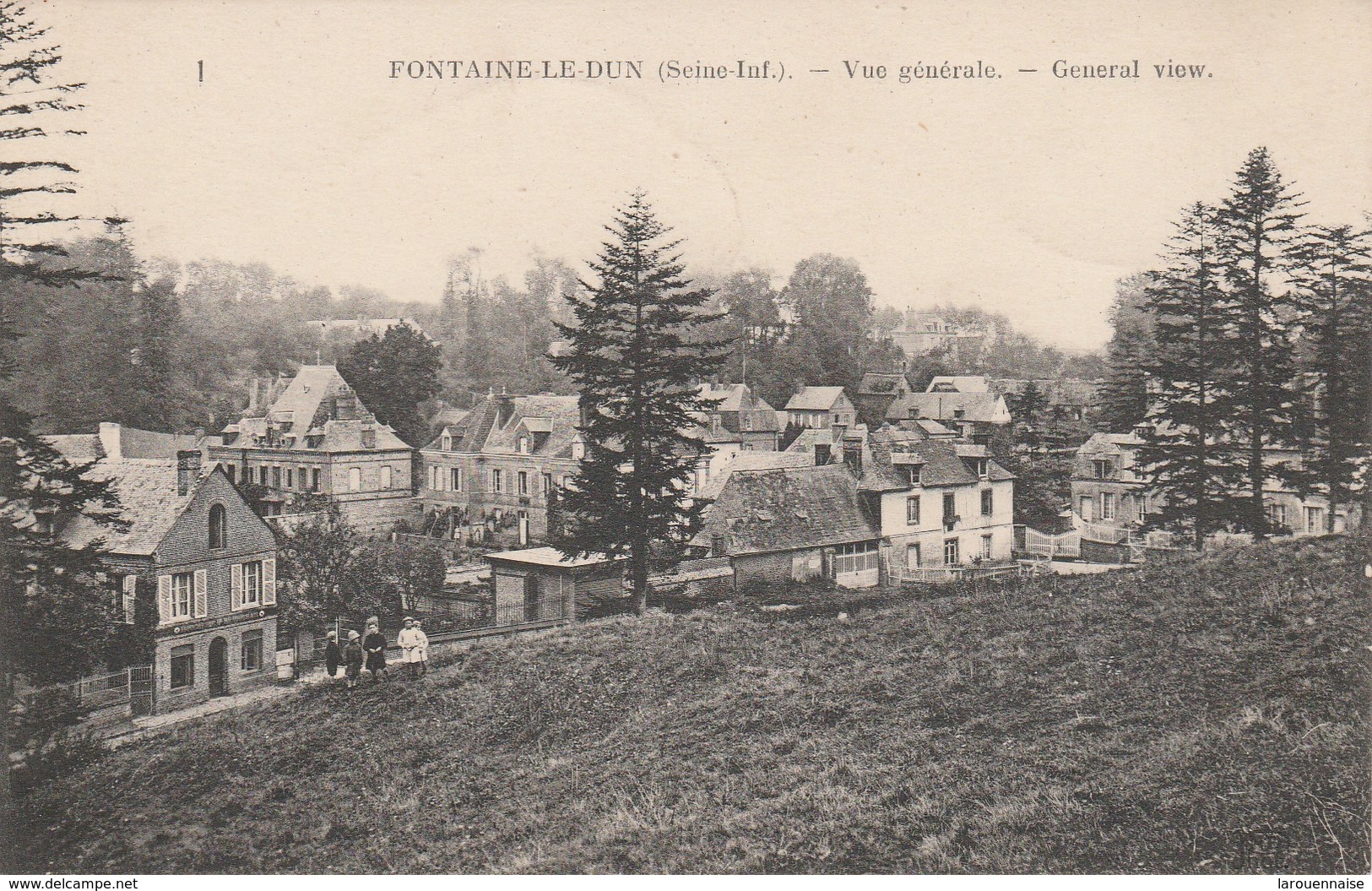 76 - FONTAINE LE DUN - Vue Générale - Fontaine Le Dun