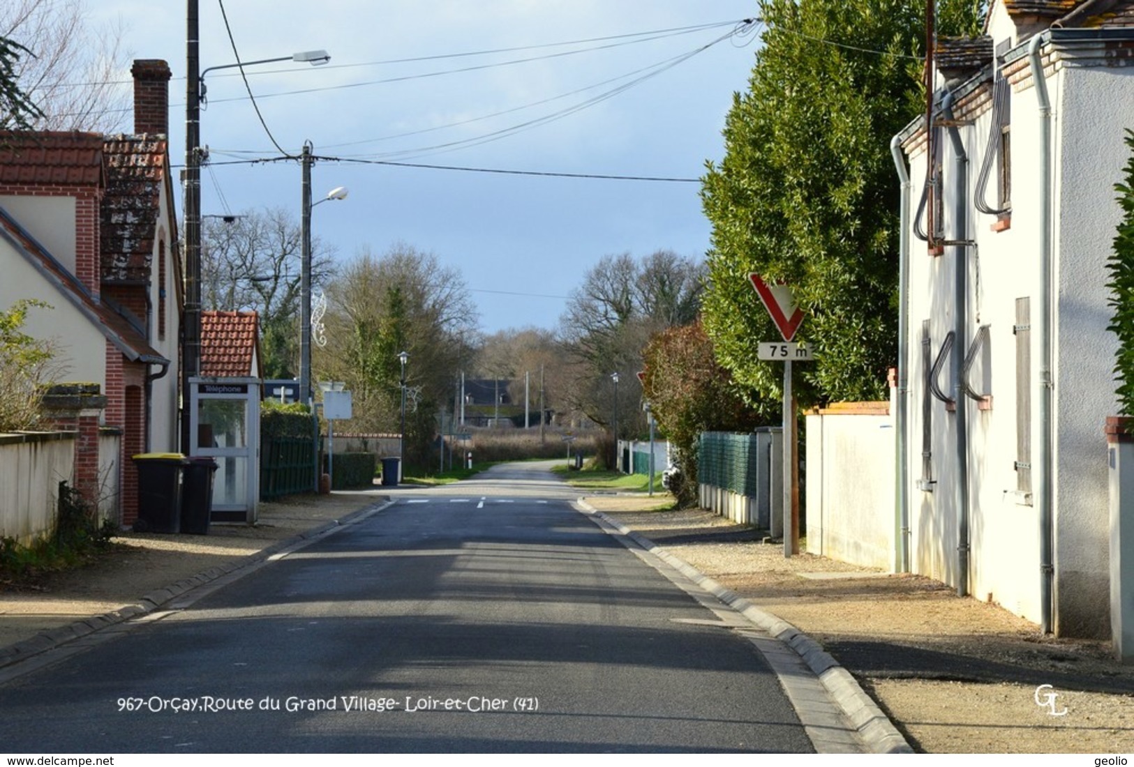 Orçay (41)-Route Du Grand Village (Edition à Tirage Limité) - Autres & Non Classés