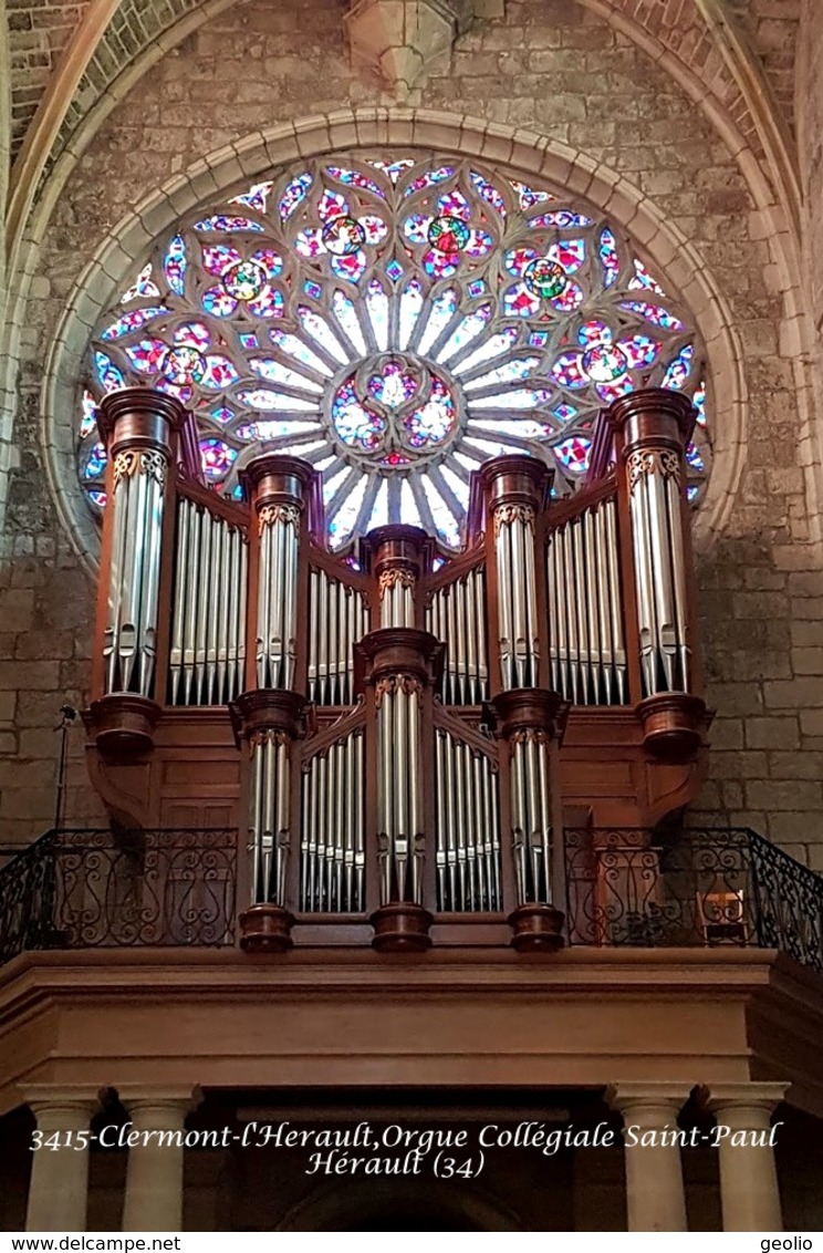 Clermont-l'Hérault (34)-Orgue Collégiale Saint-Paul (Edition à Tirage Limité) - Clermont L'Hérault