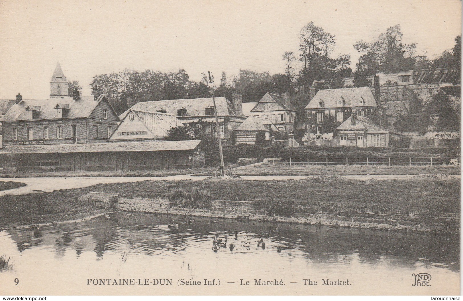 76 - FONTAINE LE DUN - Le Marché - Fontaine Le Dun