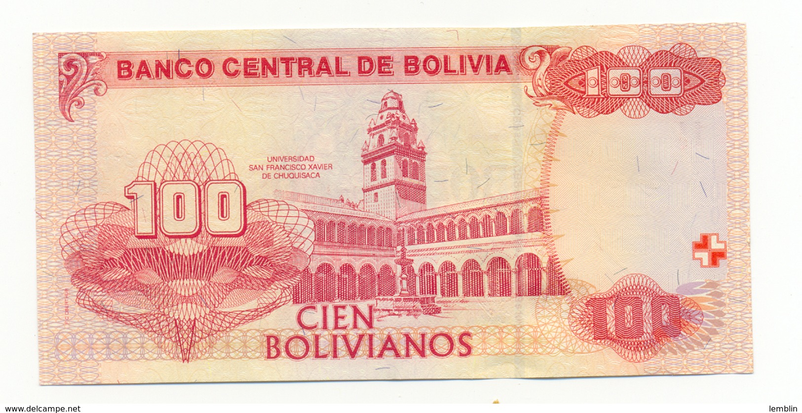 100 BOLIVIANOS 2001 NEUF - Bolivie