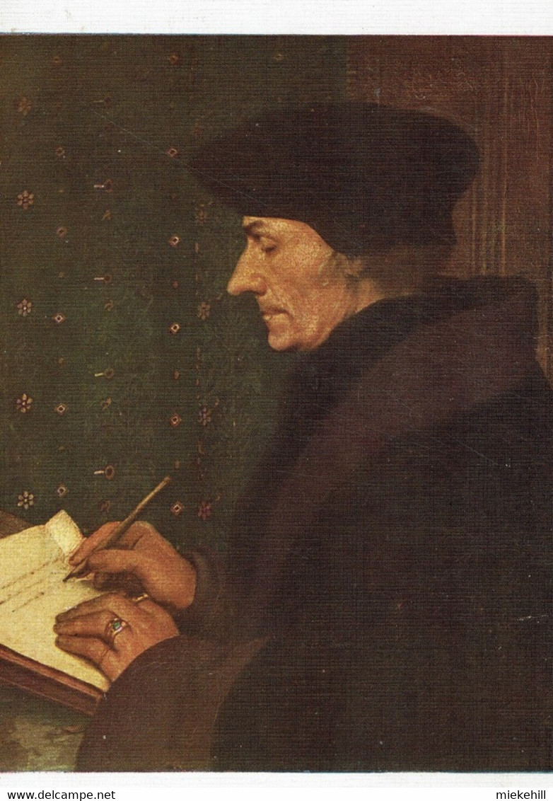 ANDERLECHT-MAISON D'ERASME -PORTRAIT D'ERASME PAR HOLBEIN-Musée Du Louvre - Anderlecht