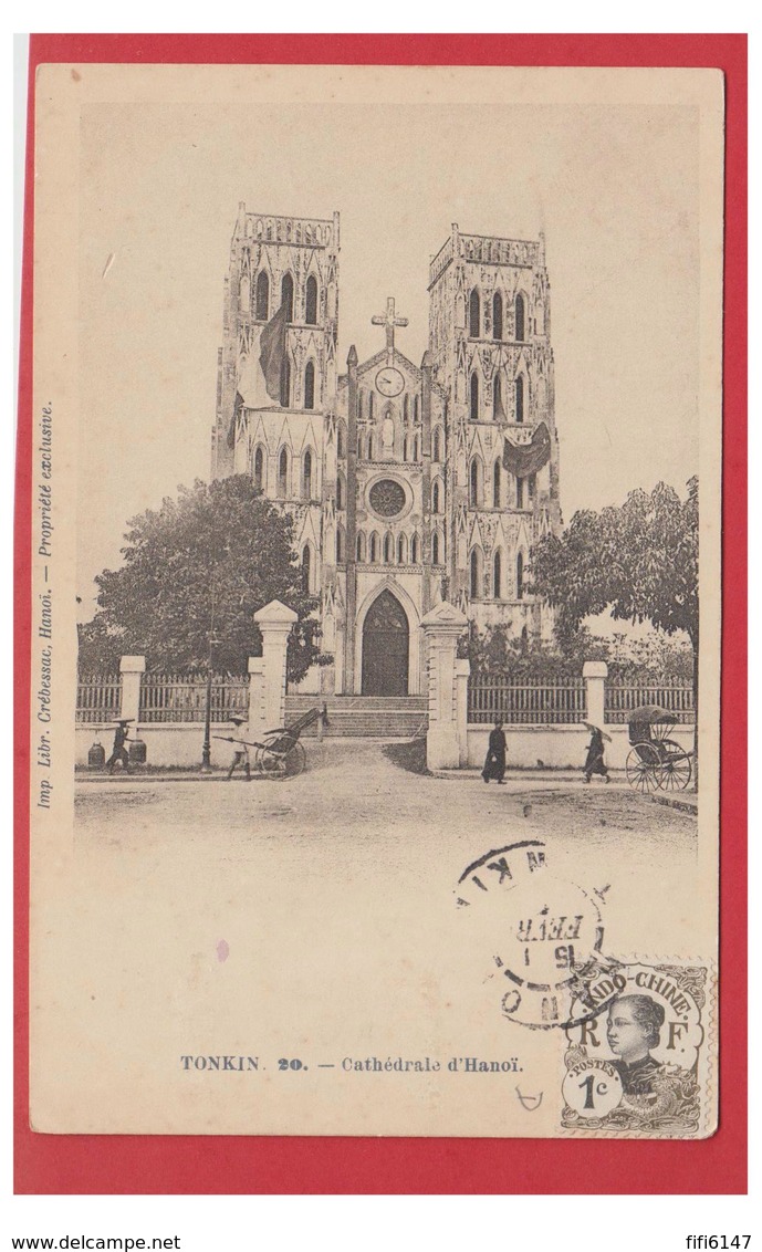 INDOCHINE -- VIET-NAM -- TONKIN --HANOÏ--LA CATHEDRALE -- - Viêt-Nam