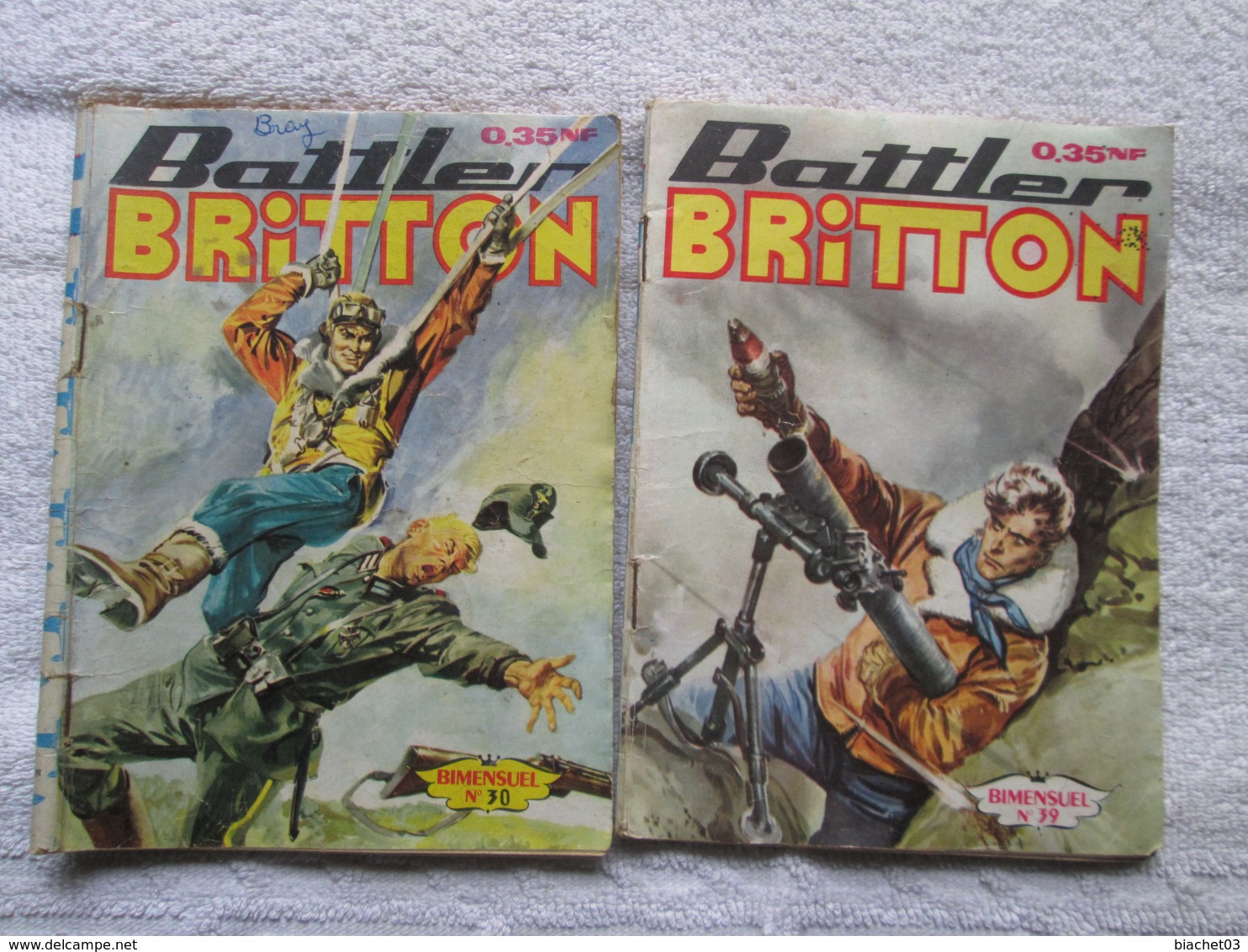 Lot De  Bd De ( Battler Britton ) - Lots De Plusieurs BD