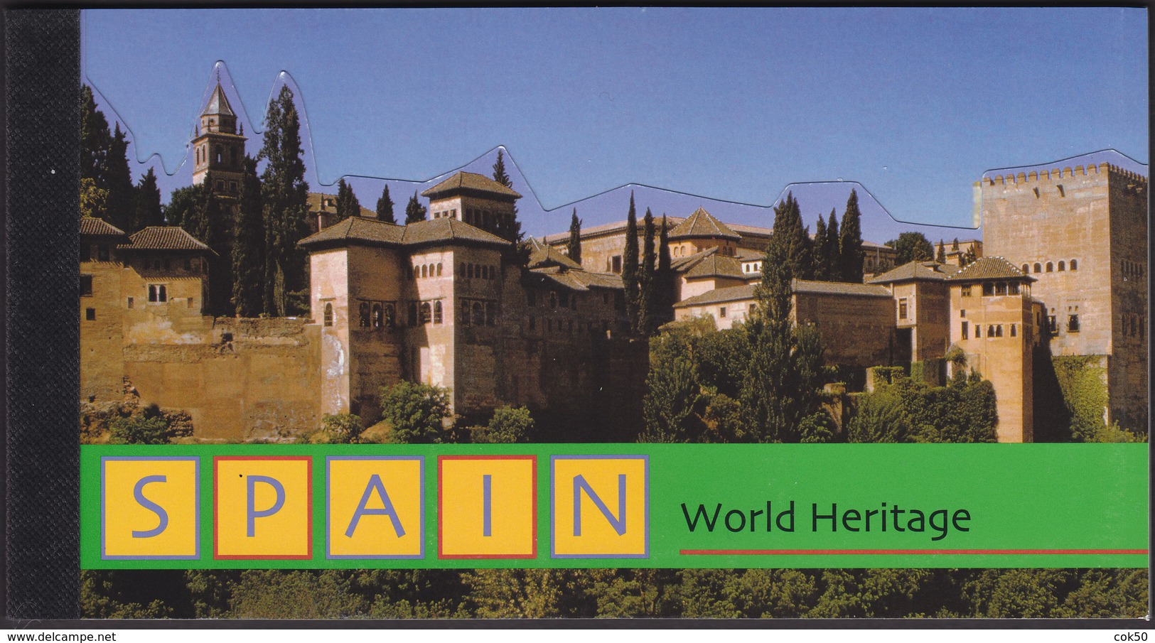 UNITED NATIONS 2000 New York Prestige Booklet «Spain - World Heritage» FD-cancelled 06.10.2000 - Postzegelboekjes