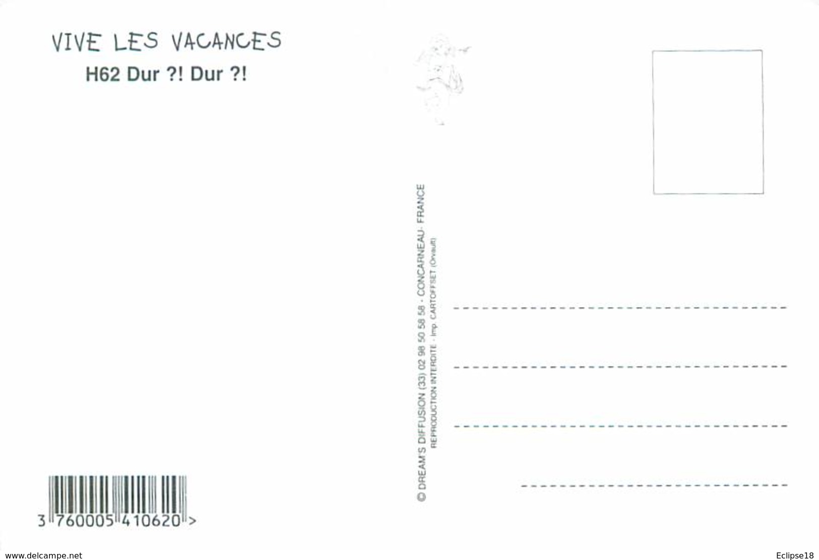 Illustrateur Nono - Vive Les Vacances - Dur Dur      W 722 - Sonstige & Ohne Zuordnung