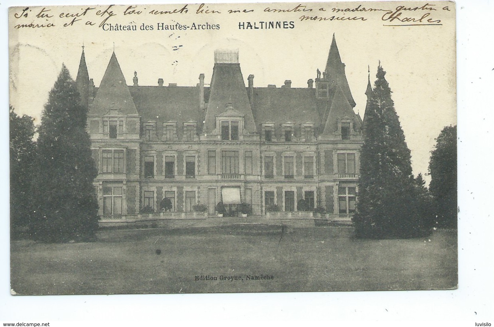 HALTINNES / HALTINNE : Château Des Hautes-Arches - Gesves