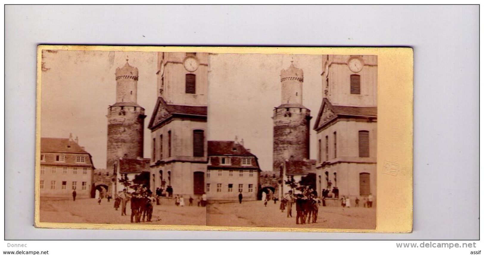 PHOTO STEREO, Hesse, Nauheim , Friedberg ( Vers 1857-65 ) Tournier ( Anc. Maison Furne Et Tournier - Stereoscopic