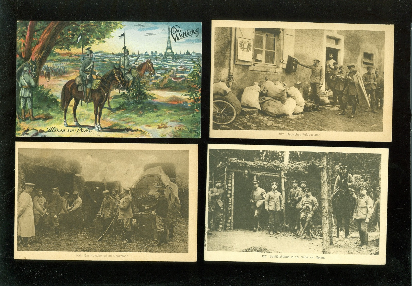 Beau Lot De 20 Cartes Postales Guerre 1914 - 1918  Armée  Soldat Allemand - Oorlog Leger Duitse ( Deutsche ) Soldaten - 5 - 99 Cartes