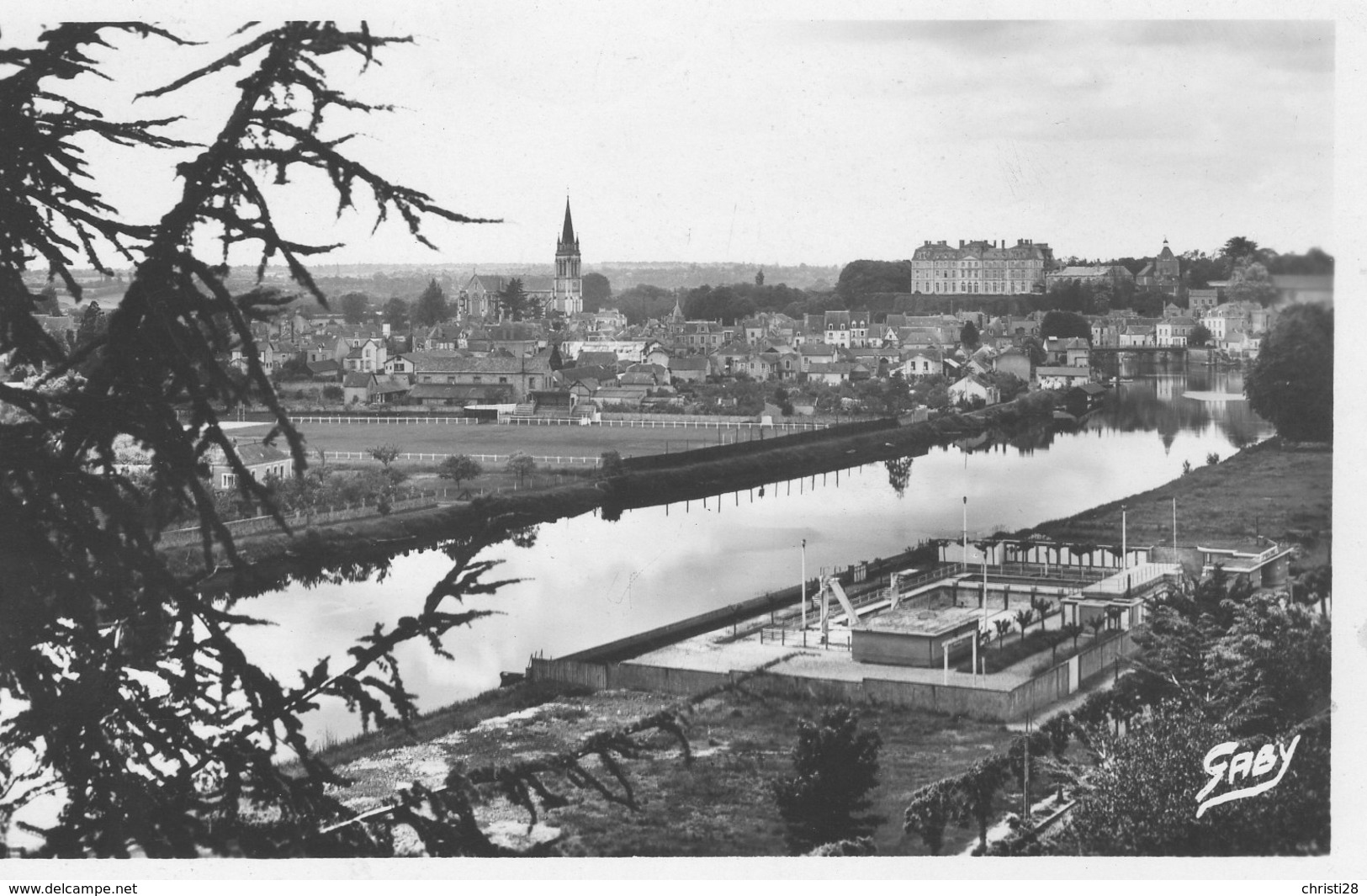 DPT 72 SABLE-sur-SARTHE Vue Générale - Sable Sur Sarthe