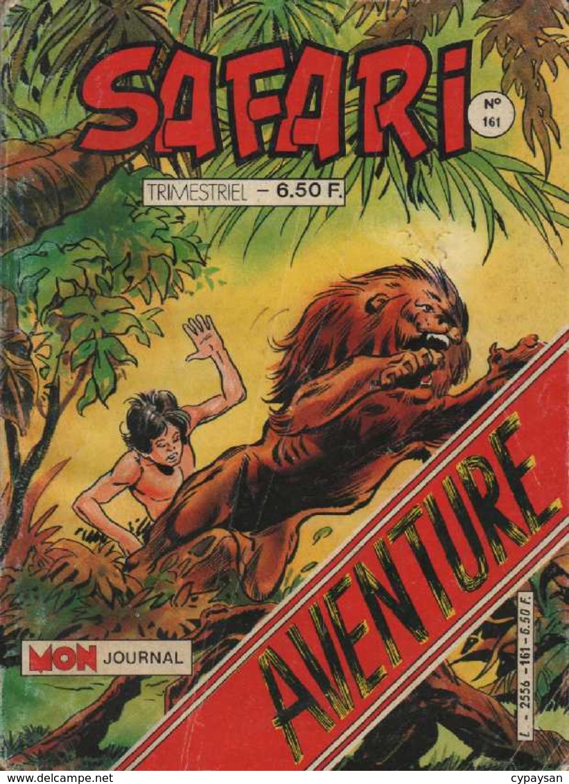 SAFARI  N° 161  BE MON JOURNAL  09-1985 - Safari