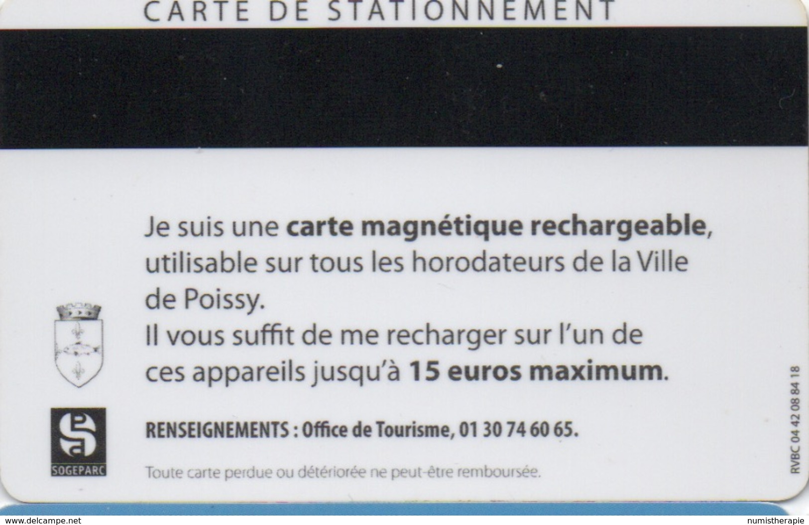 Carte De Stationnement Sur Horodateurs : Ville De Poissy - Cartes De Stationnement, PIAF