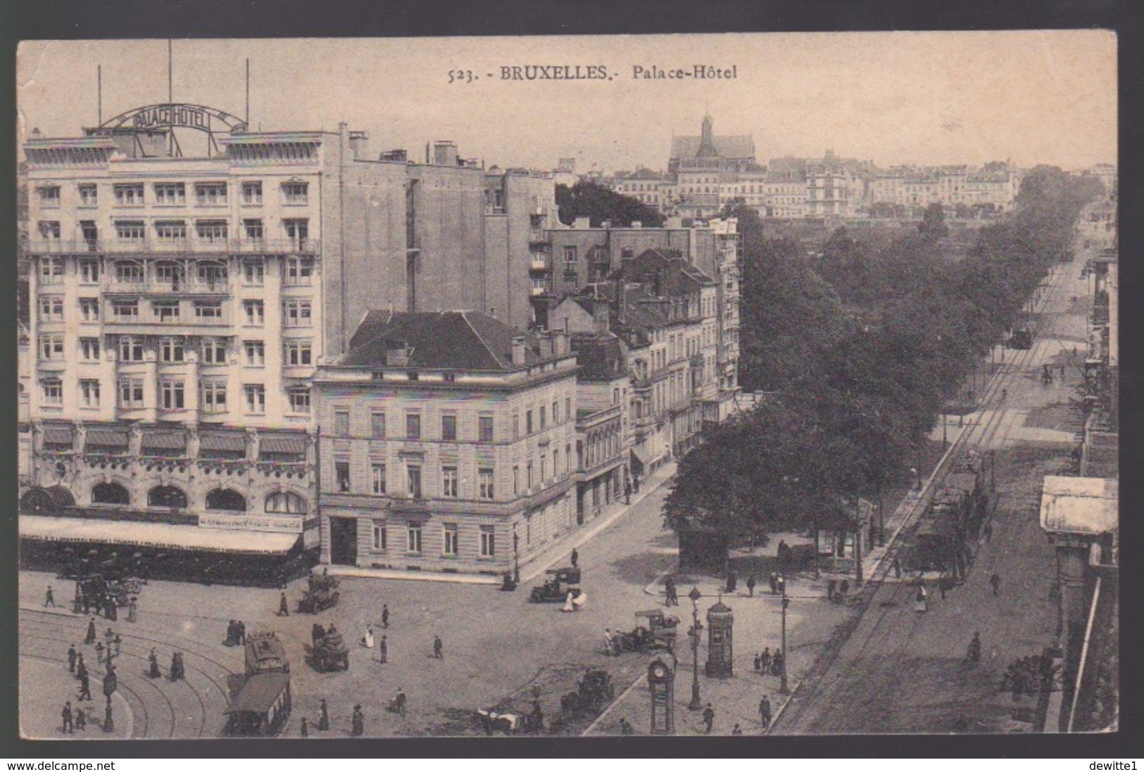 BRUSSEL.  PALACE HOTEL - Cafés, Hôtels, Restaurants