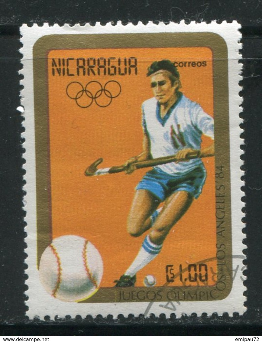 NICARAGUA- Y&T N°1344- Oblitéré (hockey) - Nicaragua