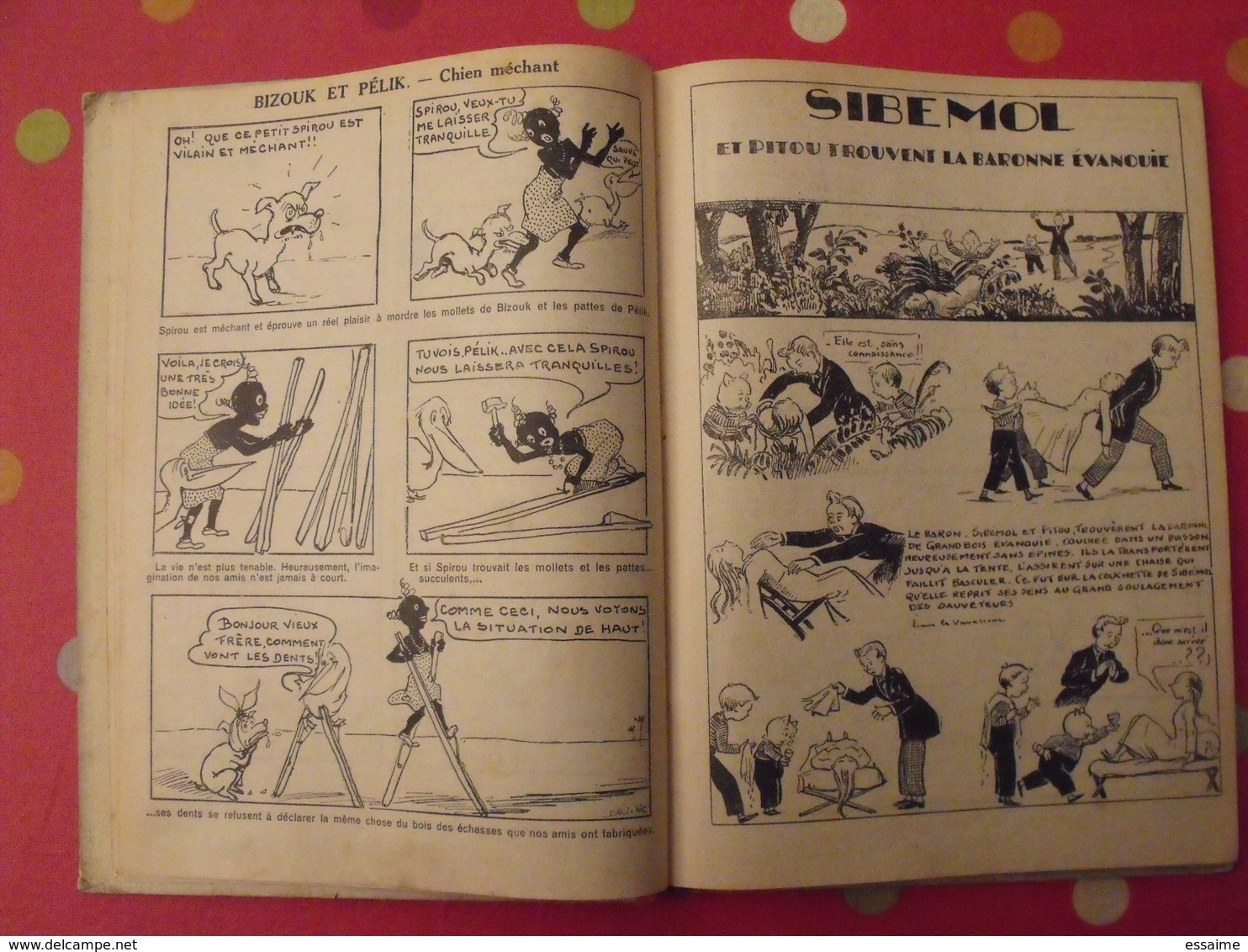 Recueil Reliure De 12 Revues "le Journal De Bébé". 4ème Trimestre 1938. Pouf Davine Rob-vel Rotman Rogelon Pélik Polydor - Autres & Non Classés