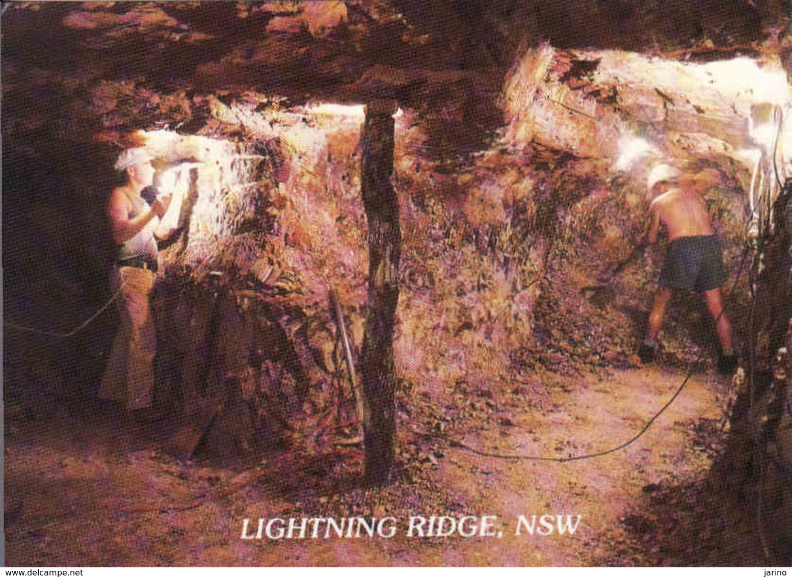 Australia, New South Wales (NSW), Lightning Ridge, Underground Opal Mine, Unused, Mint - Autres & Non Classés