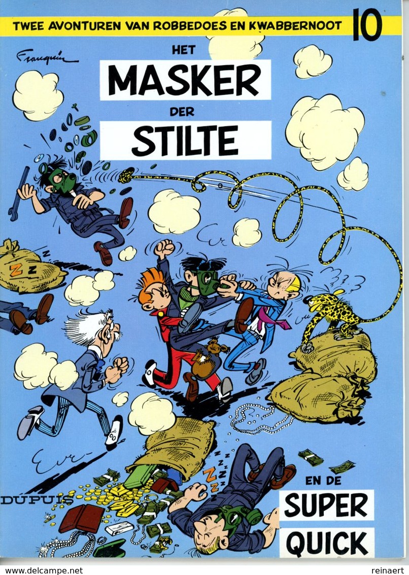 Robbedoes En Kwabbernoot - Het Masker Der Stilte (1988) - Robbedoes En Kwabbernoot