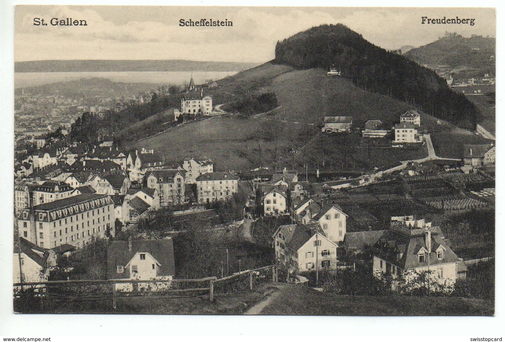 ST. GALLEN Scheffelstein Feudenberg - Saint-Gall